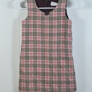 Girl's Cottontails Originals Plaid Jumper sz 6